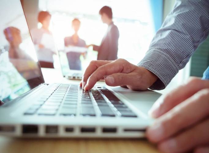 An individual taking pest control licensing courses in California.